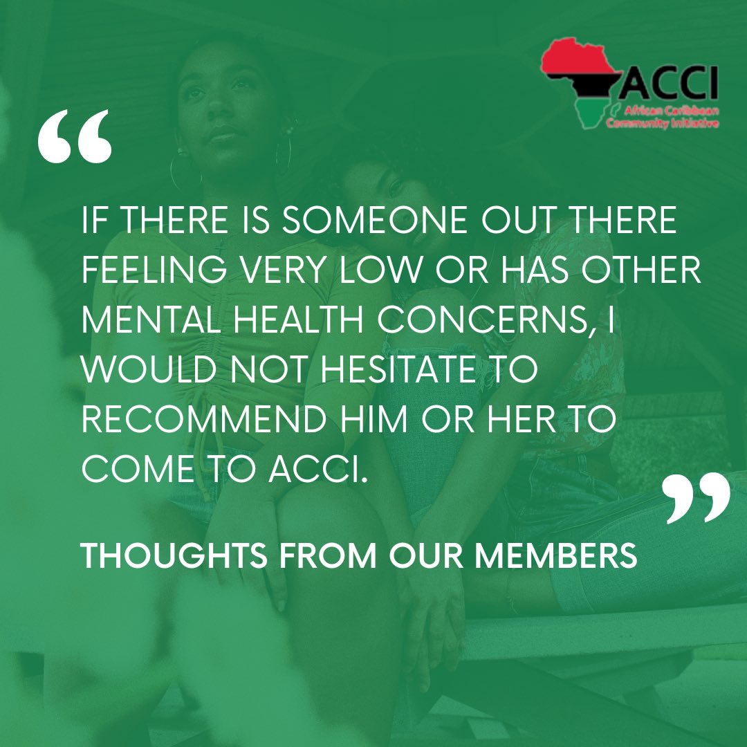 🌟 Insights from Our Service Members 🌟 We are committed to supporting the emotional and mental health of our service members at every stage. Your donations truly make a difference in the lives of our members 🙌🏾 Contribute today 👉🏾 acci.org.uk/donate-now/ #mentalhealth