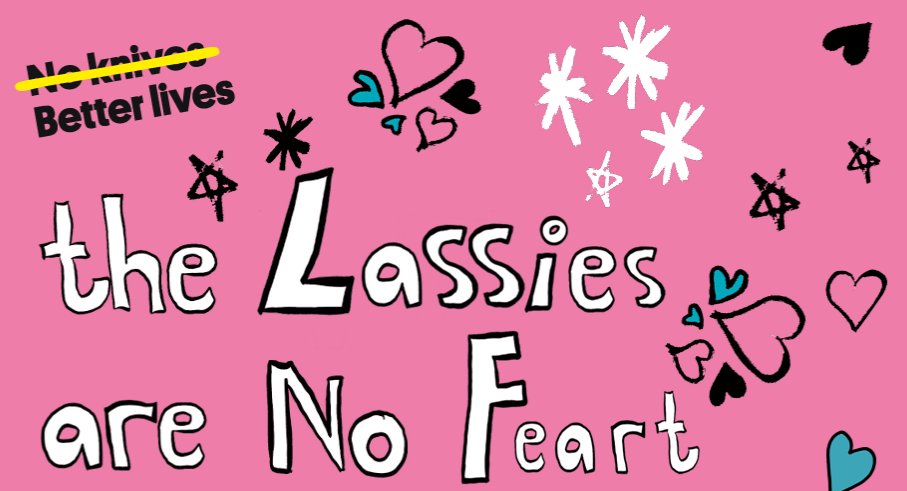 💬Work with young women? Use our new The Lassies are No Feart - Young Person's Report to spark conversations to prevent violence noknivesbetterlives.com/wp-content/upl… #LassiesNoFeart