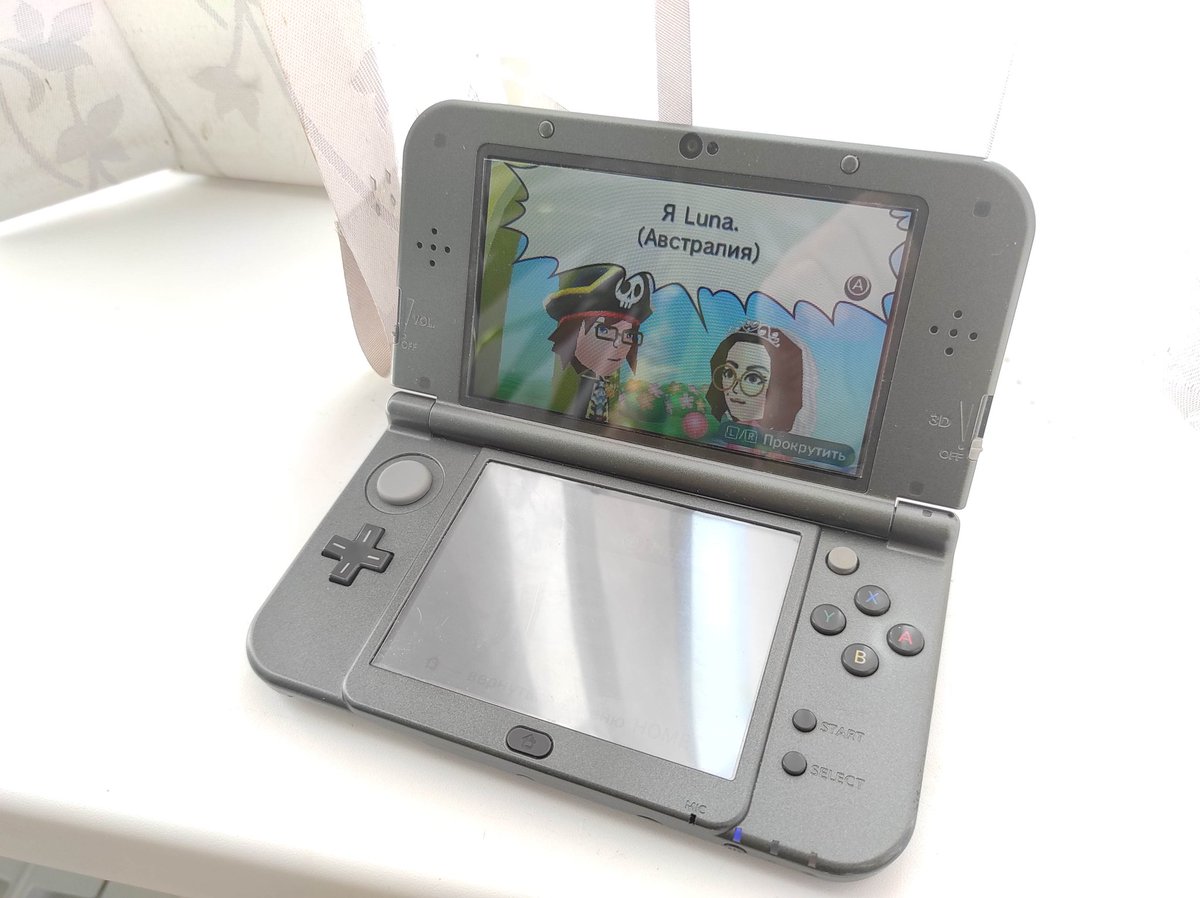 Новые встречи это здорово!
#Nintendo3DS #StreetPass #NetPass