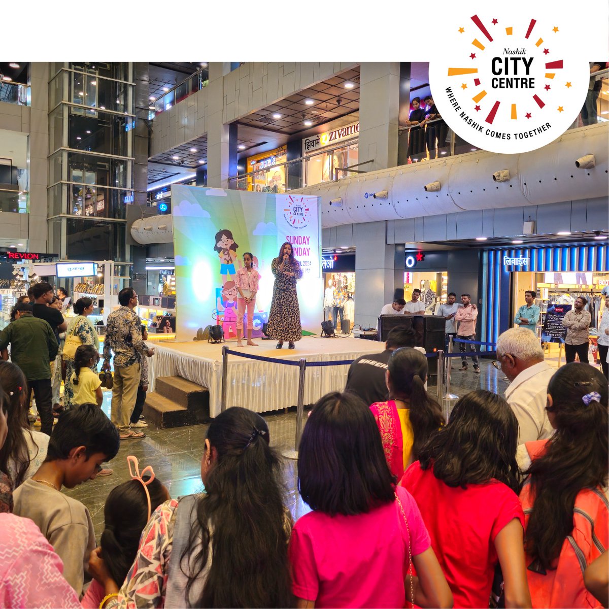 Sunday Fun at City Centre Mall: Where Adventure Awaits Around Every Corner! From carousel rides to arcade games, there's endless fun for kids of all ages. Let imaginations run wild and laughter fill

#sunday #sundayfunday #ccm #citycentremall
 #nashik #nashikcity