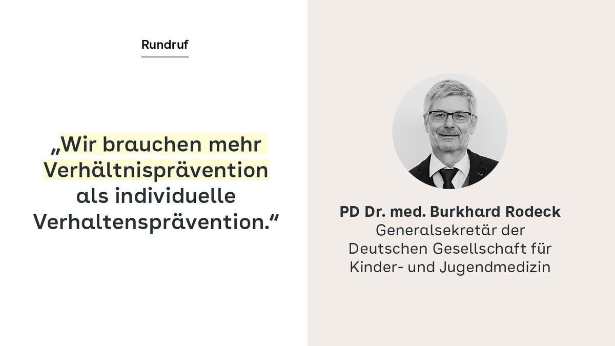 Schon vor der Pandemie hatten mehr als 15 % der Kinder & Jugendlichen #Übergewicht, knapp 6% Prozent #Adipositas. Individuelles Problem oder muss der Staat eingreifen? 4 Meinungen @generalsekreta1 @DGKJ_eV @Uniklinik_Fr @DDG_Tweets @cmethmann @foodwatch_de aok.de/pp/gg/magazine…