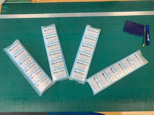 At City Signs HQ we do more than just your average sticky label. 🏷️ The process for these On Site labels show how we go beyond average, from quality printing to packing into tidy packages we provide a service of care. #WorcestershireHour