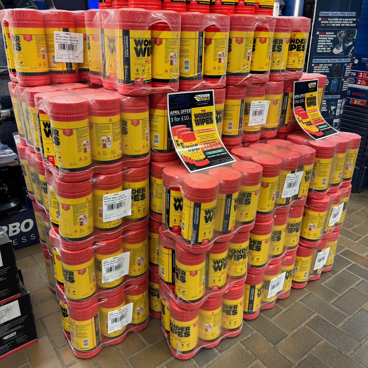 TwiggsMatlock's tweet image. Last chance to shop our Everbuild Wonder Wipes offer in-store before the month of April comes to a close! 💥

Pop by our Matlock Stores to grab a last minute deal.

#twigg #everbuild #wonderwipes #multiusewipes #hardwarestore