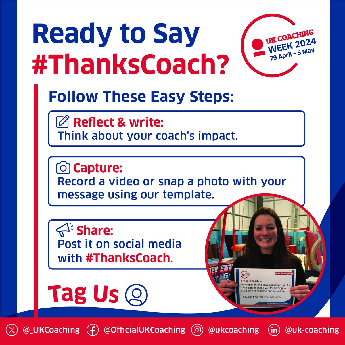 As #UKCoachingWeek commences, we're calling on you to share your #ThanksCoach messages Embrace the week's theme 'Holistic Coaching: Developing Skills for Life' & thank a coach who’s impacted your life! Let's flood this week with inspiring stories! 👉 bit.ly/49lClAI