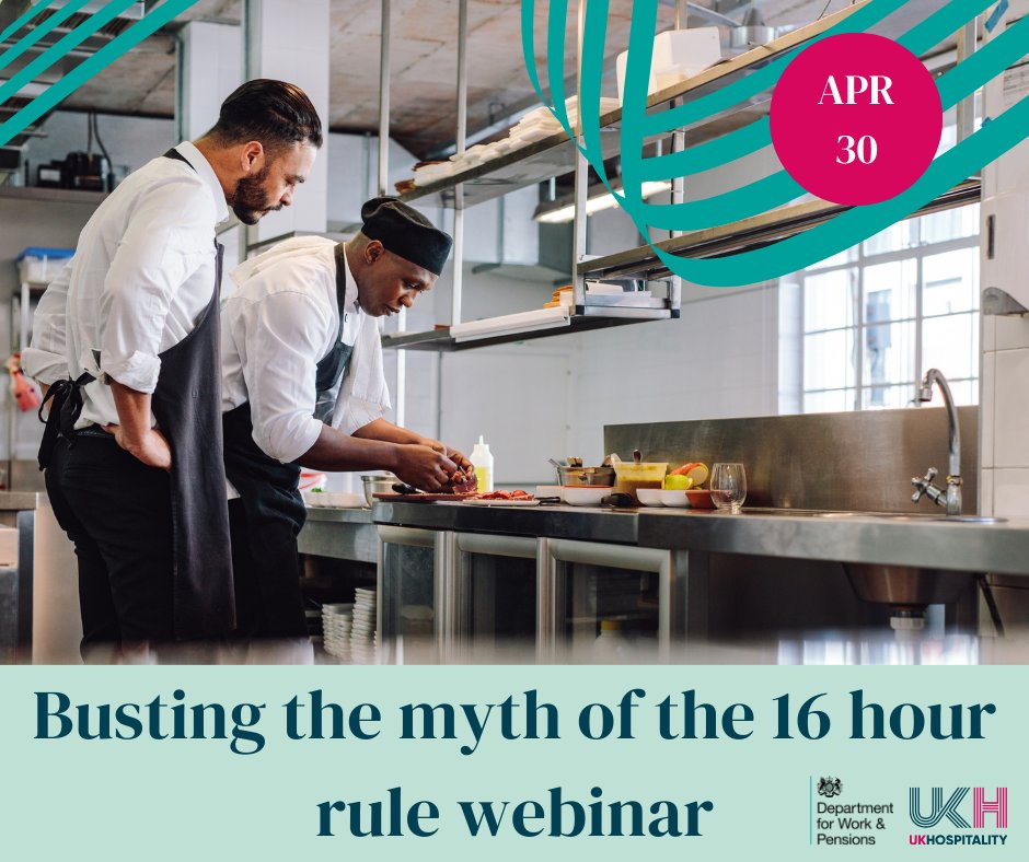 TOMORROW: We are holding a webinar with @DWPgovuk to bust the myth of the 16 hour rule for recipients of universal credit. When: Tues 30th April @ 10am Register now: bit.ly/44gRNx6