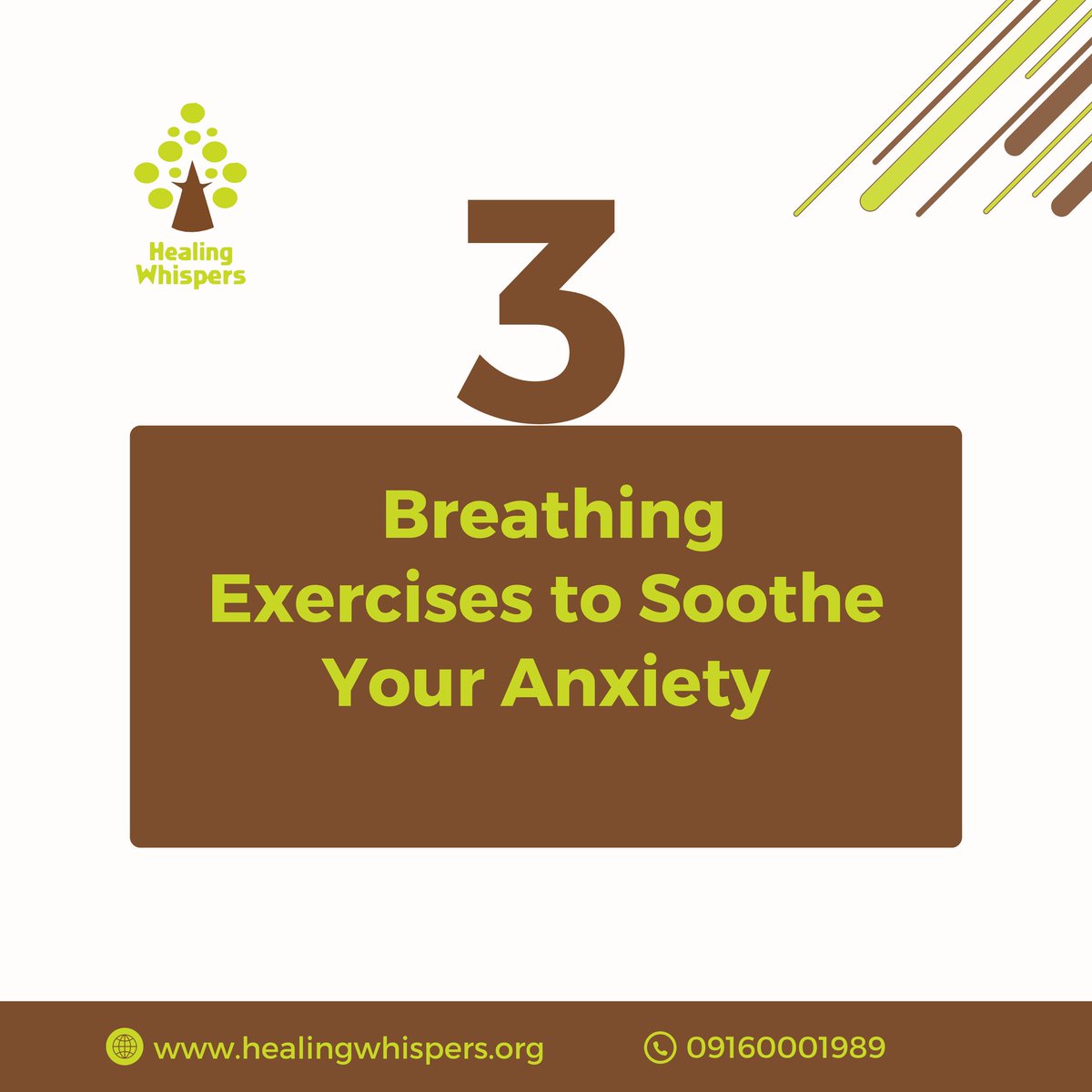 These exercises are simple tools you can turn to whenever anxiety arises. 
Take a few moments for yourself, connect with your breath, and let these techniques soothe your mind.

#anxiety #breathingtechniques