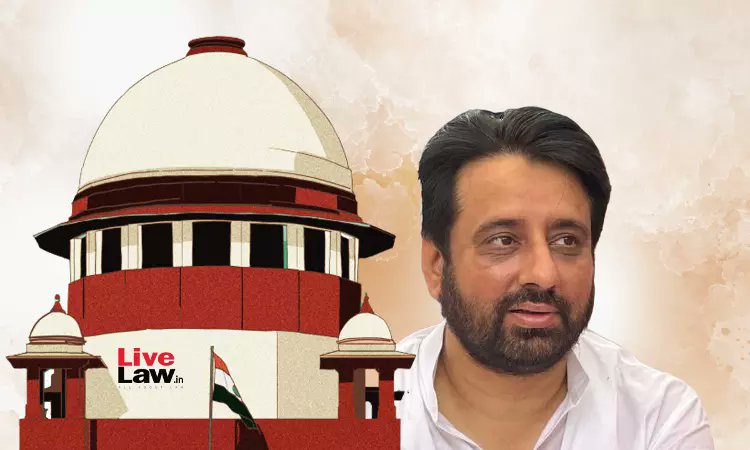 #SupremeCourt hears an appeal by filed Aam Aadmi Party MLA Amanatullah Khan challenging the Delhi Police's decision to declare him as a 'bad character.' #SupremeCourt