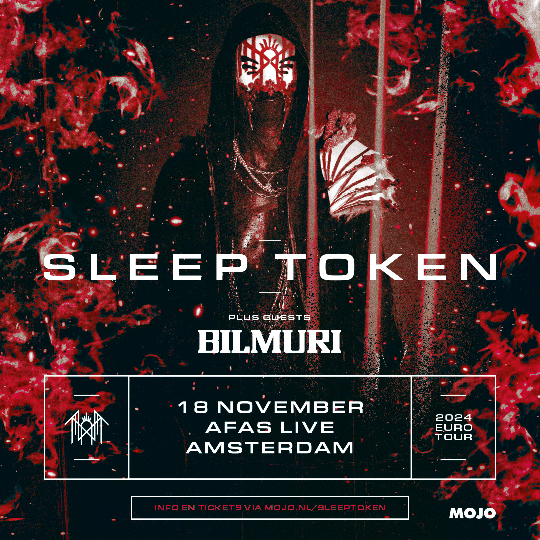 Sleep Token, de Britse underground-entiteit die zich verschuilt achter zijn imposante masker komt op 18 november naar AFAS Live! 🔥
 Tickets gaan a.s. vrijdag 3 mei om 10:00 uur in de verkoop, check: afaslive.nl/agenda/sleep-t…