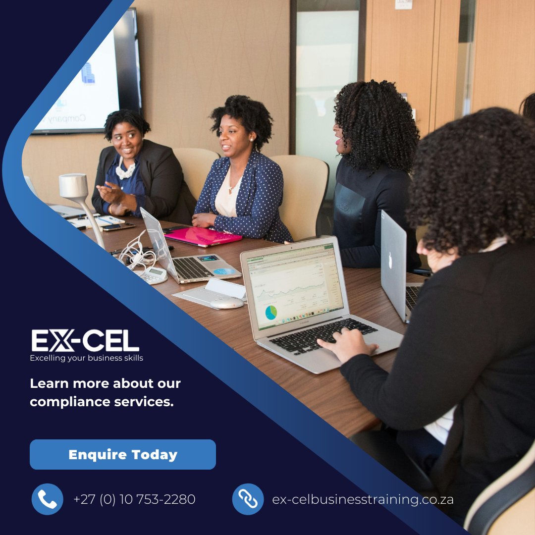 🔐 Unlocking Compliance Solutions With Ex-cel Business Training! 🔐

Ex-cel Business Training offers a comprehensive suite of compliance services to bolster your business regulatory adherence.

#ExcelBusinessTraining #Compliance #ComplianceTraining