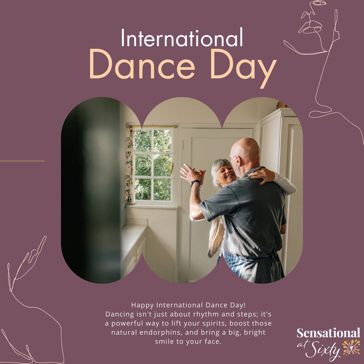 💃 Celebrate National Dance Day with Sensational Moves 🎉

🎶 Today, we're celebrating the joy, freedom, and pure exhilaration that comes from letting loose and moving to the beat. 

#NationalDanceDay #GetMoving #SensationalWomen #DanceJoy #Endorphins