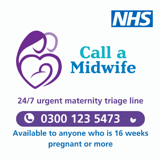 Our urgent triage line is available to all women who are 16 weeks pregnant or more. The dedicated phone line is answered 24 hours a day, 7 days a week. ➡️Find out more about Call a Midwife at Healthy Surrey ow.ly/CuBr50RkUXX