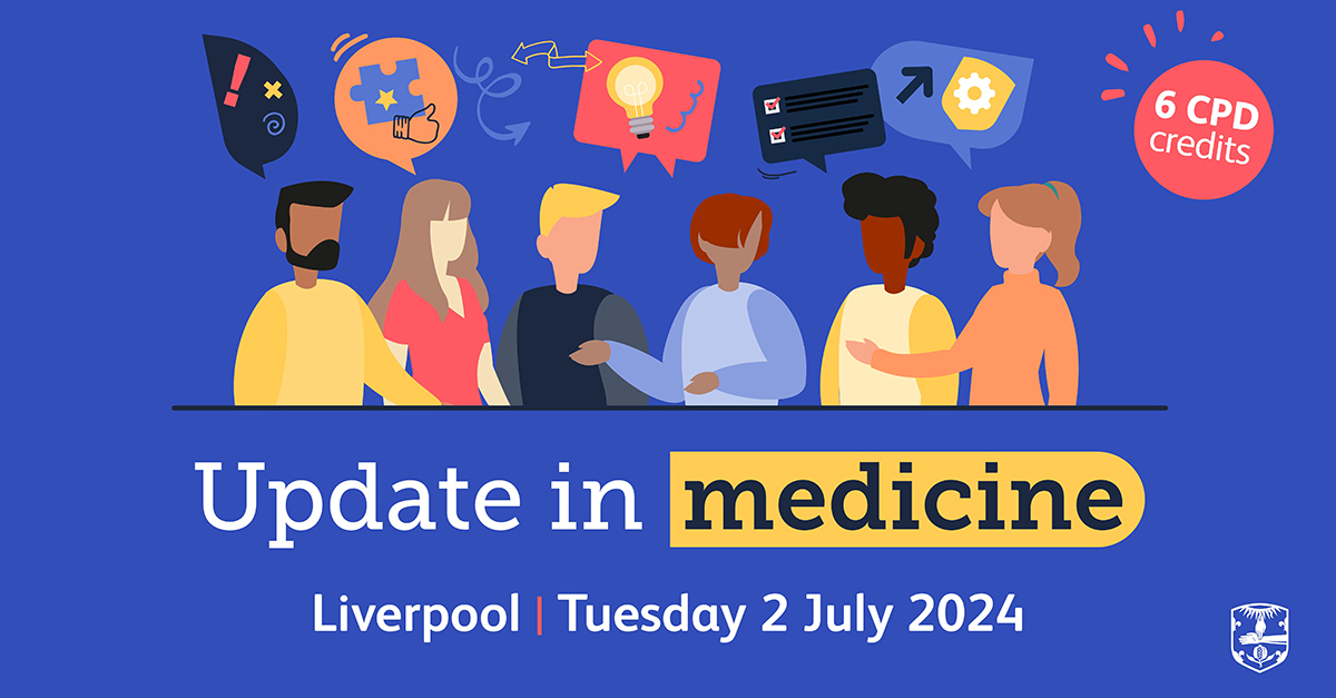 We're thrilled to be hosting an Update in medicine conference at our Northern home, RCP at The Spine. These conferences aim to provide high-quality education for those with an interest in medicine. Find out more: ow.ly/6kwt50Rm9I6