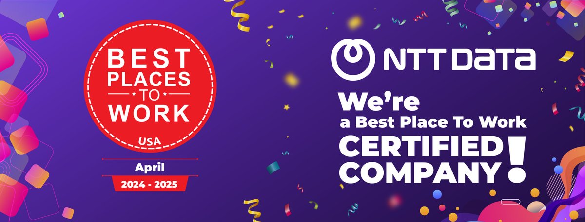 Joseph Gregory @NTTDATA #HeadofPeople #USA, emphasized the importance of feeling valued at work. He stated that being recognized as a #BestPlacetoWork validates the daily practice of #Collaboration, #Engagement, and #Curiosity, making him proud to work with his team.