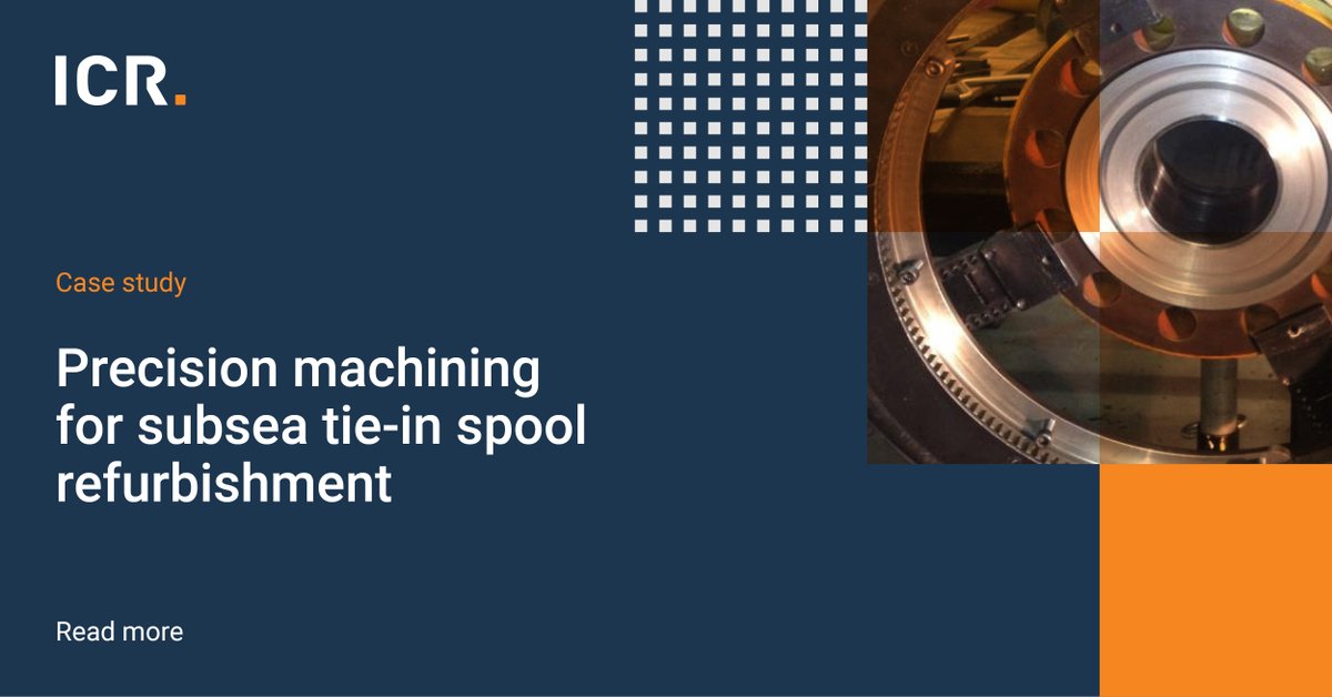 Precision machining can swiftly restore the integrity to corroded subsea assets and help to maintain uptime. Read our latest case study to find out more. loom.ly/jVeLmas #onsitemachining #carnforth