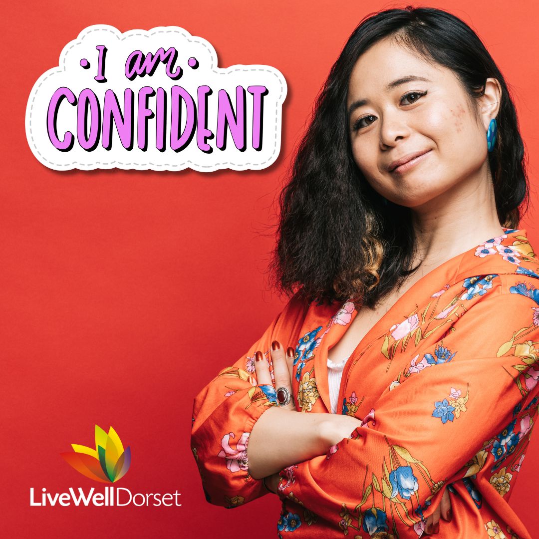 Be your confident self. The more you think and act as a confident person, the stronger and more capable you’ll actually feel. You might feel shy or awkward to start but once you do, you’ll notice a real change in your attitude towards yourself!