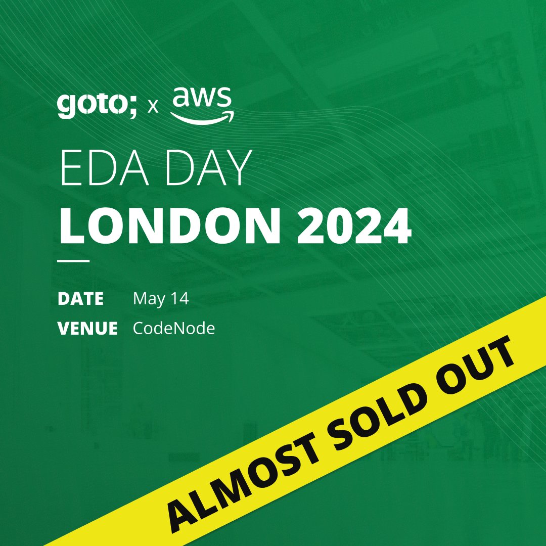 GOTO (@gotocon) on Twitter photo Your last chance: dive into EDA and expand your coding horizons! 🚀
 
🌟 Discover cutting-edge innovations from top industry experts.
💡 Empower your career with invaluable insights and connections.
Get your ticket now: gotoldn.com/2024-eda-aws-d… Your last chance: dive into EDA and expand your coding horizons! 🚀
 
🌟 Discover cutting-edge innovations from top industry experts.
💡 Empower your career with invaluable insights and connections.
Get your ticket now: gotoldn.com/2024-eda-aws-d…