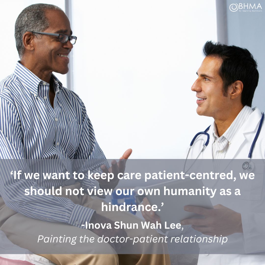 The patient’s story and best course of care are more likely to emerge when both parties share their humanity. Read more 🔗bhma.org/painting-the-d… #doctorpatient #patientcentred #holistic #holistichealth #holistichealthcare #BritishHolisticMedicineandHealthCare