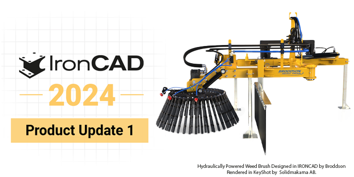 IronCAD 2024 Product Update 1 Released dailycadcam.com/ironcad-2024-p… @IronCADTeam #CAD #MCAD #3D #AI
