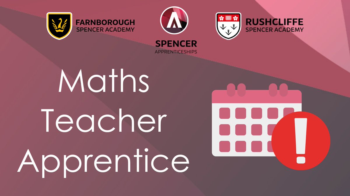 We're #Hiring

Application deadline: TOMORROW 📢
findapprenticeship.service.gov.uk/apprenticeship…

#Vacancy #Vacancies #Education #Job #Edujobs #Nottinghamshire #Apprentice #apprenticeships @satrust_ @FarnboroughAcad @RushcliffeSA