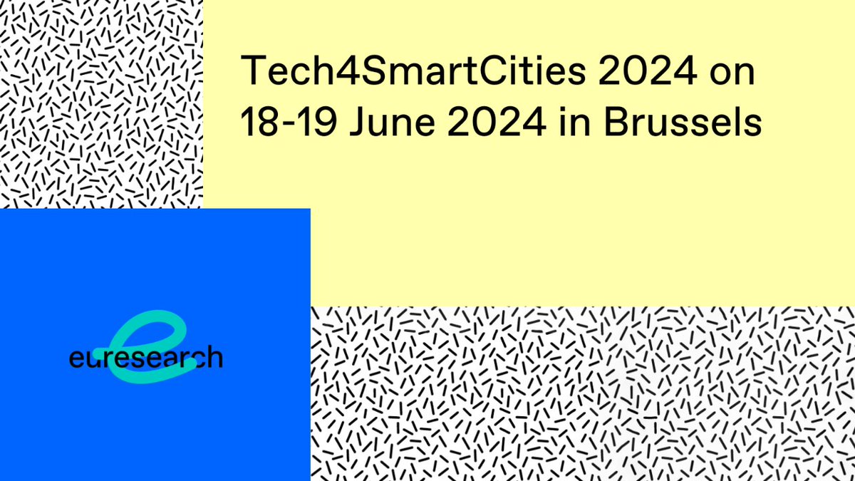 Join Tech4SmartCities 2024, a B2B event organised by @EEN_EU in Brussels. Showcase your innovative project for climate-neutrality in cities. Find partners for tech development and R&D projects.  workshop on specific #HorizonEU funding opportunities. t.ly/A7-vs