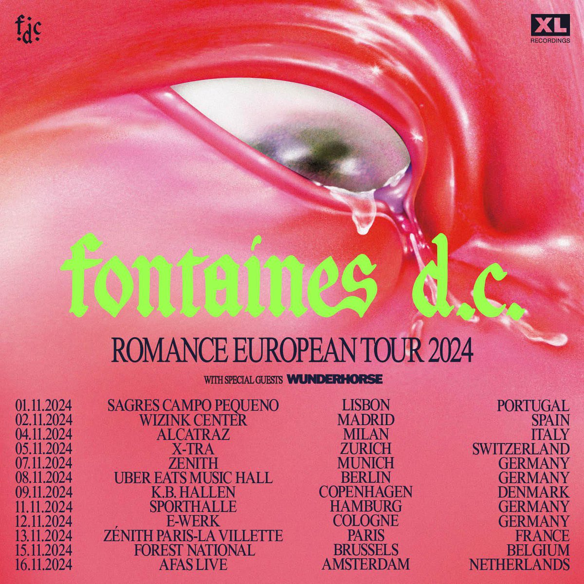 ROMANCE European Tour on sale Friday 3 May, 9am BST/10am CET.