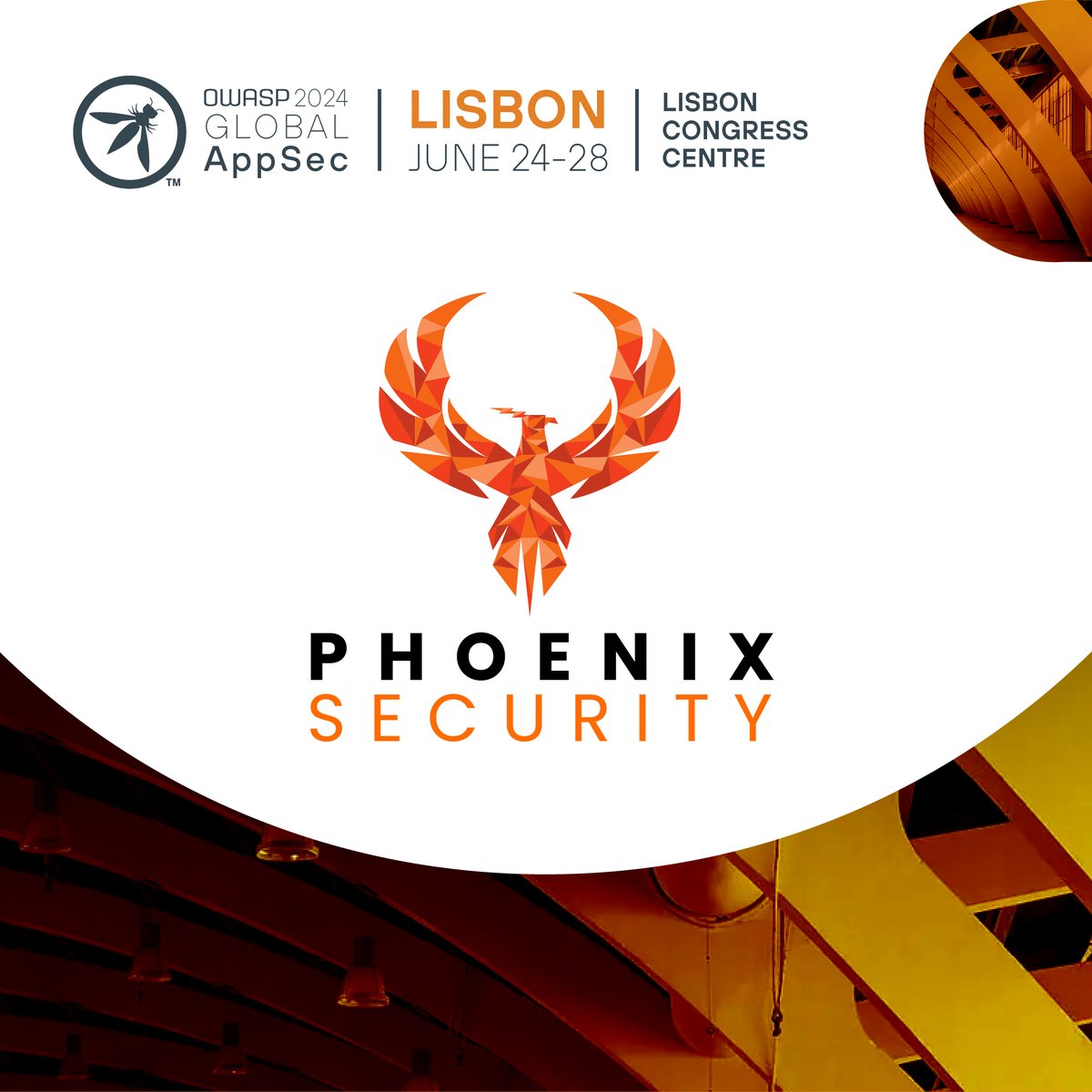 Thank you to @sec_phoenix for being a sponsor for OWASP Global AppSec 2024 Lisbon This event will feature trainings designed by industry experts for appsec professionals. Register ⬇️ ecs.page.link/8R8JH #owasp #appsec #cybersecurity #lisbon #portugal