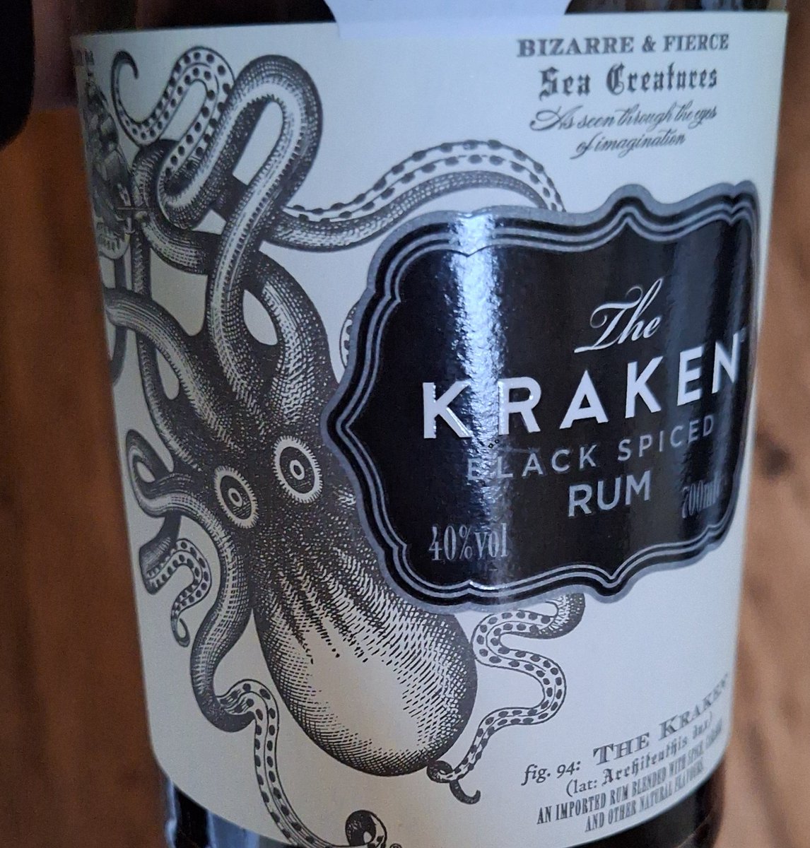 I woke up this morning with a KRAKEN in my kitchen. I dont know where it came from or how it got in, but it was strong enough to put my menchildren in a semi coma. 😂😂😂😂 #TheProofIsOutThere