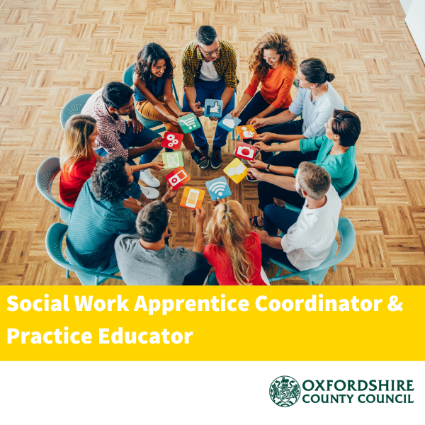 We're seeking a Social Work Apprentice Coordinator and Practice Educator to join our team. Be part of our transformation journey and help to shape the future of Social Care in Oxfordshire. For more information and to apply: careers.newjob.org.uk/OCC/job/County…
