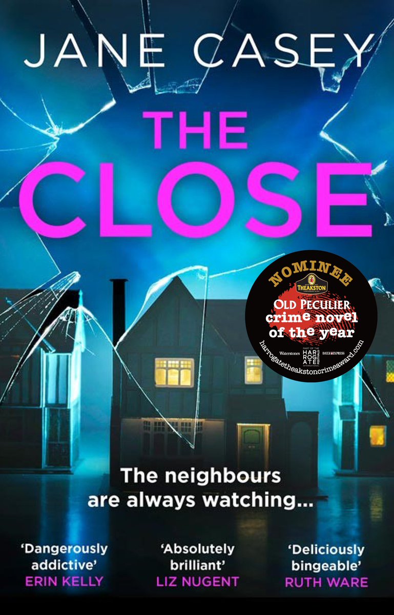 What's even better than being long listed for the Theakston Old Peculier Crime Novel of the Year 2024? Being on the SHORTLIST. The longlist is now open to vote until Thursday 16th May at bit.ly/TheakstonsAwar… #TheakstonsCrime I don't like to beg, but I'll do it. Pleeeease...