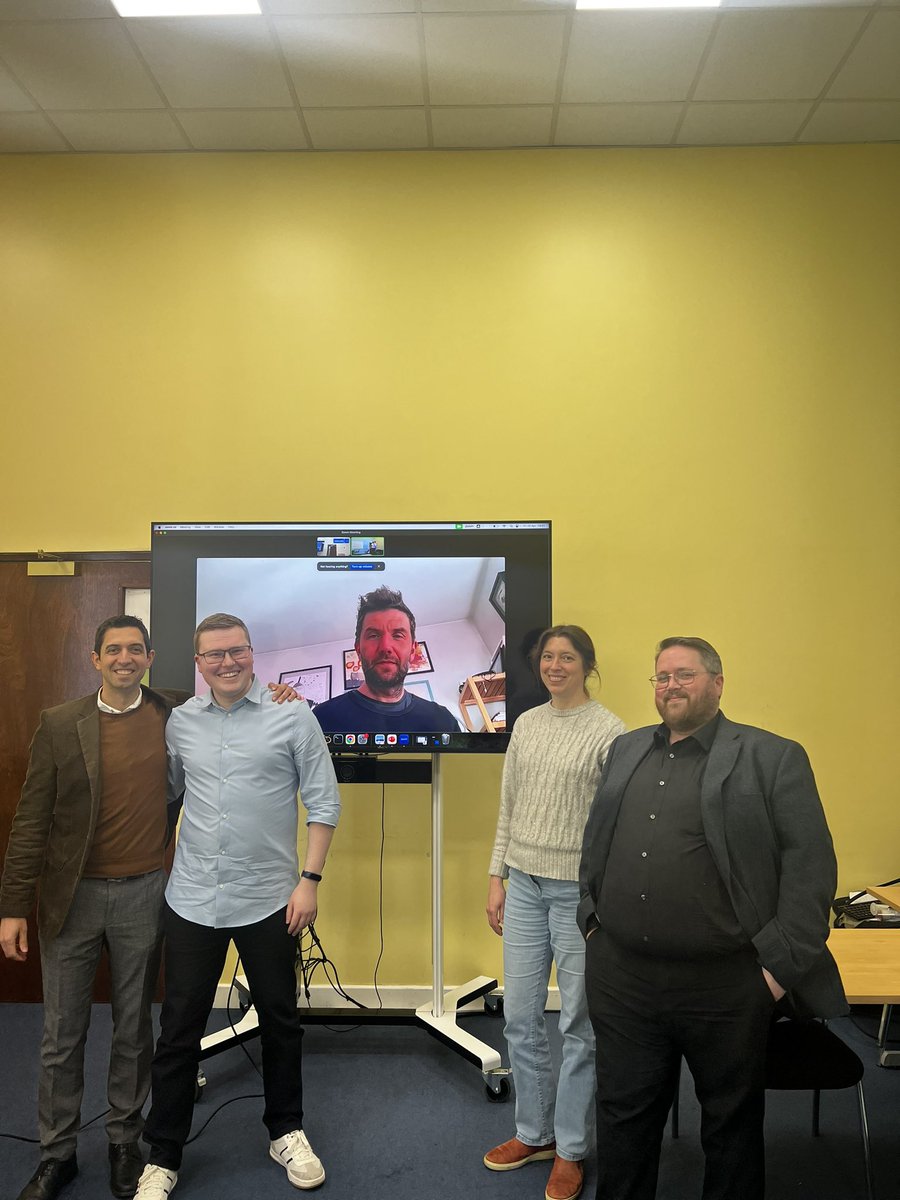 Max García-Melchor (@mgarcia_melchor) on Twitter photo Huge congratulations to the new Doctor <a href="/KevinBrennan217/">Kevin Brennan</a>!! 🥳🎉🍾 Kevin did an amazing presentation summarising his thesis titled “Theoretical Insights into Ammonia Production and Conversion via Heterogeneous Catalysis” and an excellent viva!! Well done Kev!! 👏🏻🎊🤗 Huge congratulations to the new Doctor <a href="/KevinBrennan217/">Kevin Brennan</a>!! 🥳🎉🍾 Kevin did an amazing presentation summarising his thesis titled “Theoretical Insights into Ammonia Production and Conversion via Heterogeneous Catalysis” and an excellent viva!! Well done Kev!! 👏🏻🎊🤗