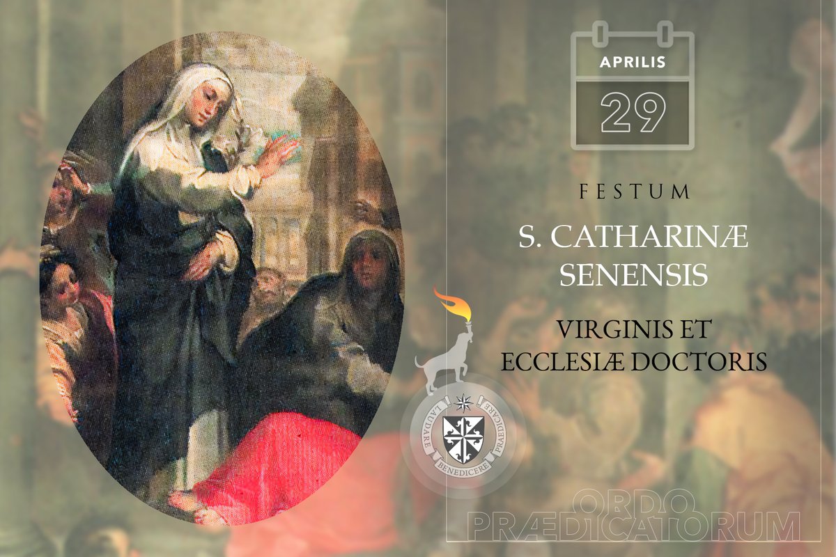 Catherine of Siena is one of three women to have been declared Doctors of the Church, the other two being Teresa of Avila and Therese of Lisieux.
english.op.org/godzdogz/saint…