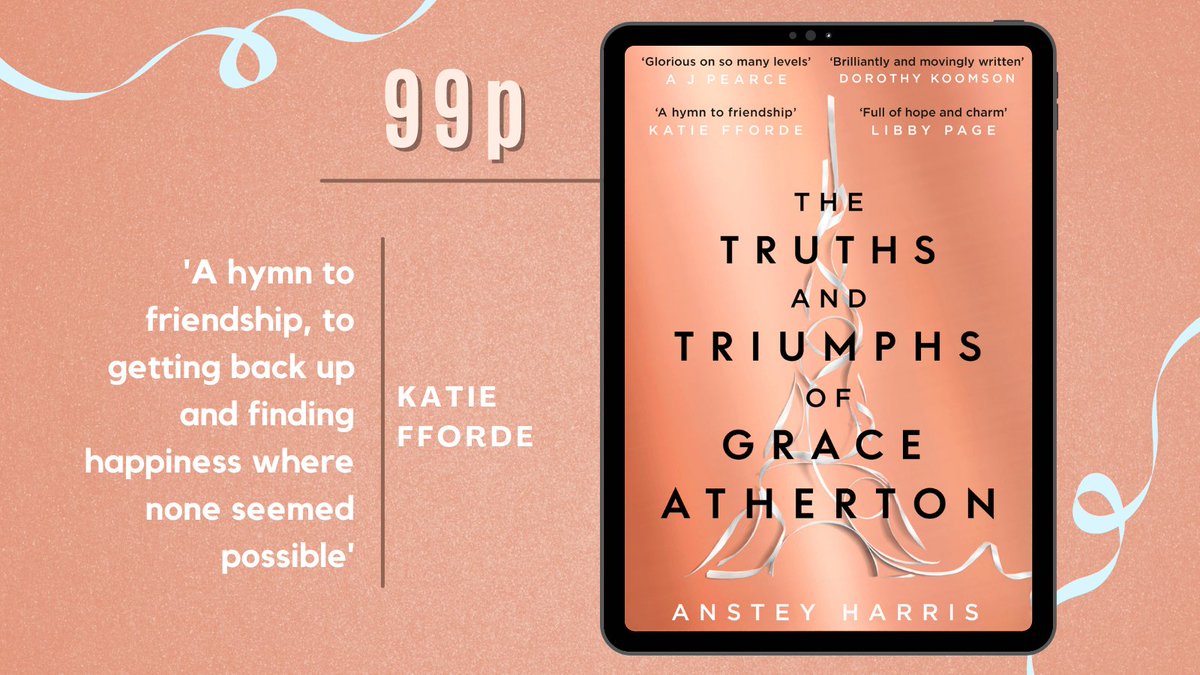 Last chance to grab @Anstey_Harris #GraceTriumphs for just 99p in eBook, via @AmazonKindle! ‘The truth & triumph of this gem of a story is simple: it is one of the most gripping descriptions of heartbreak that either of us have ever read’ Richard & Judy simonandschuster.co.uk/books/The-Trut…