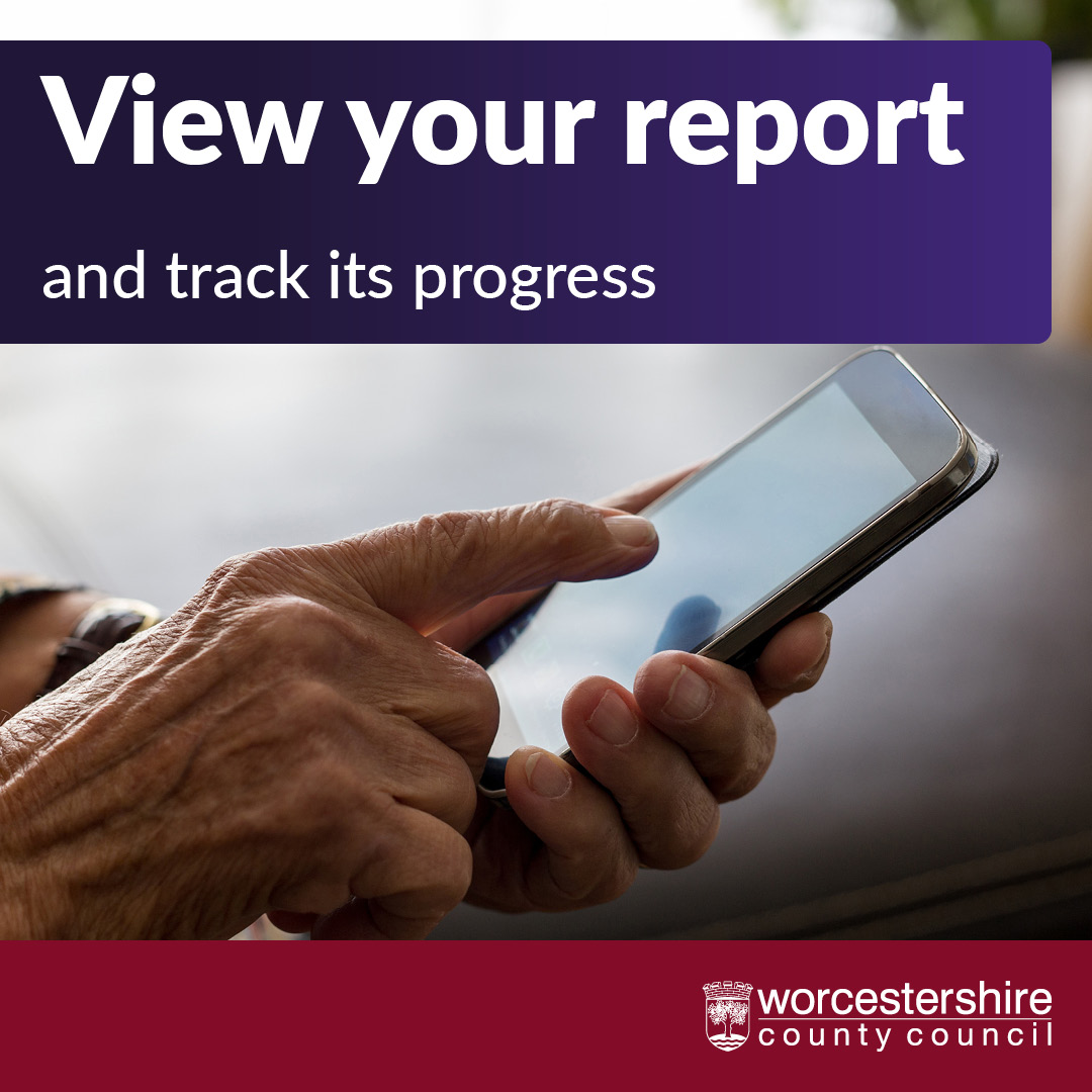 Have you reported an issue to us about a pavement, road, highway or travel route? You can view your issue report and track its progress here: bit.ly/49T4wY9 Alternatively call us on 01905 845676