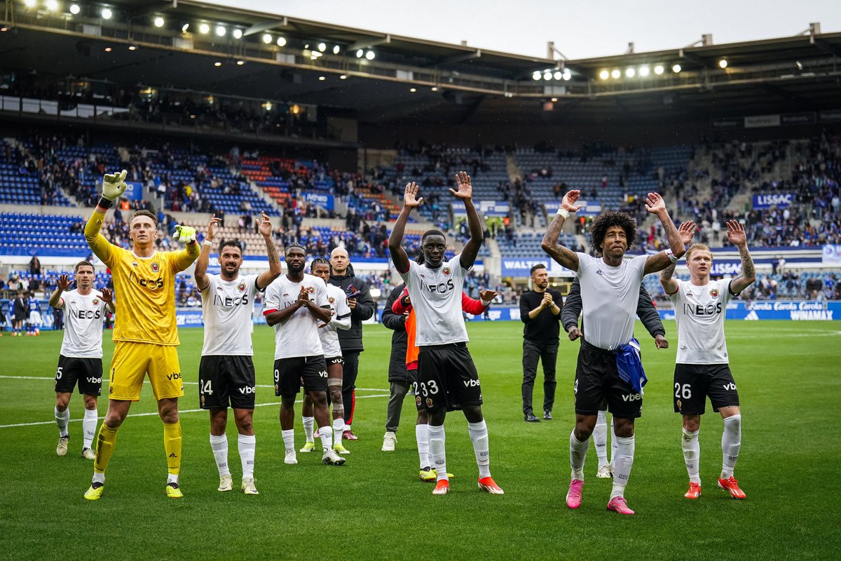 Have a good week, everyone 😀❤️🖤 #OGCNice