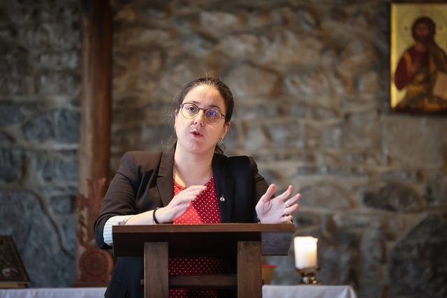🌟 Nino Sadzaglishvili shares her transformative journey at the Ecumenical Institute at Bossey. 💁Read more here: oikoumene.org/news/in-the-en… #EcumenicalInstitute #Bossey #TransformativeJourney