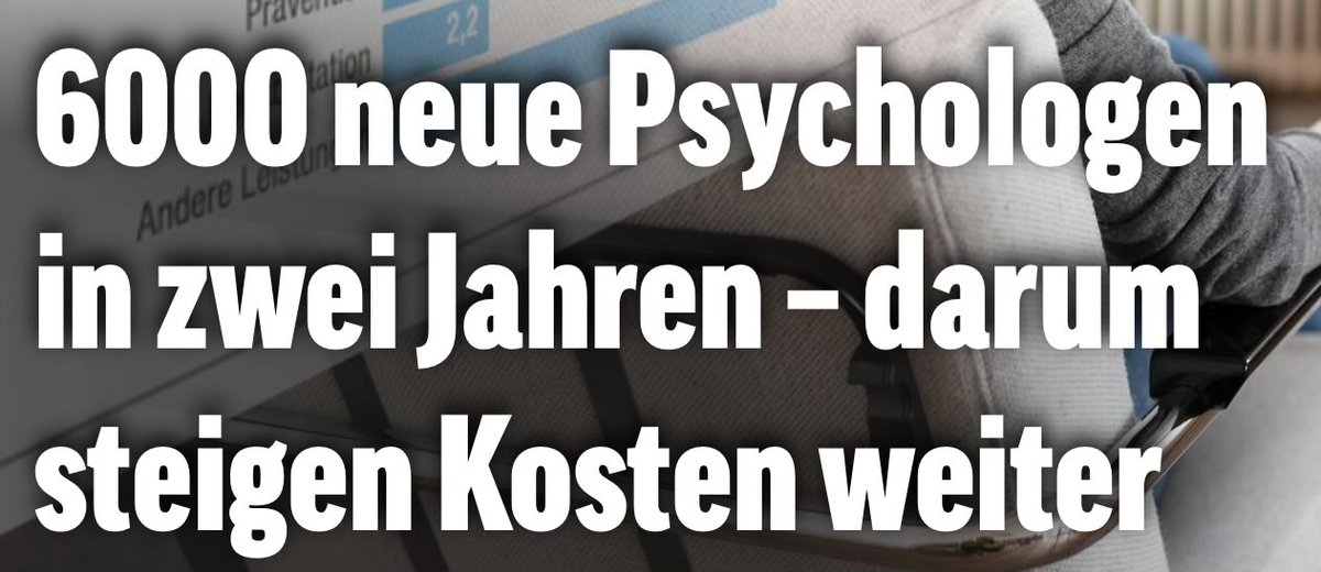 Wer braucht Psychologen?