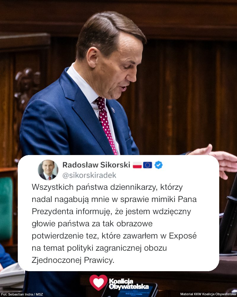 💬 Minister @radeksikorski 👇