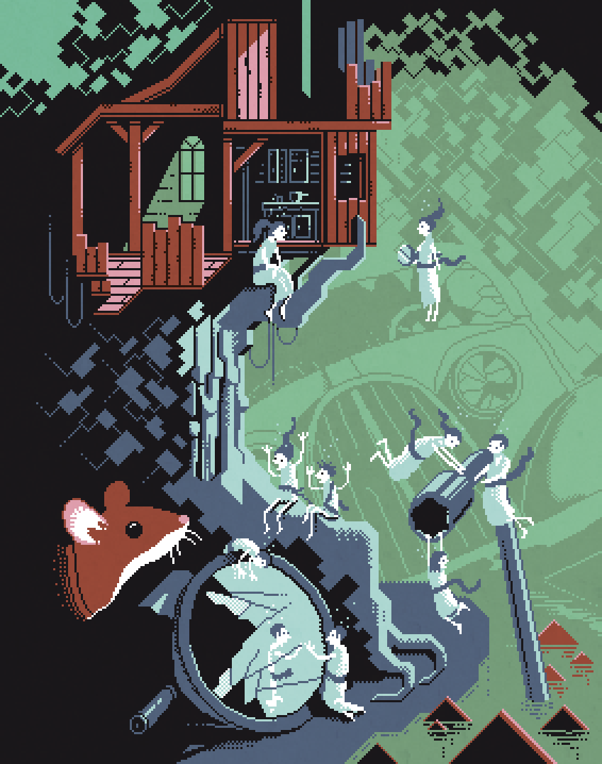 'The Treehouse' #scene31 #pixelart