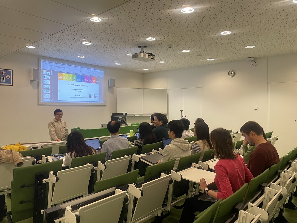 Pingtao Ding (he/him) (@sardineboy_ding) on Twitter photo Today weāre very honoured to have <a href="/wenbin_g/">Wenbin Guo</a> Dr Guo from <a href="/JamesHuttonInst/">James Hutton Institute</a> as our guest lecturer for our new #bioinformatics training program for #PhD #postdocs <a href="/LeidenBiology/">LeidenBiology</a> <a href="/UniLeiden/">Universiteit Leiden</a> kudos to <a href="/EvoDivMet/">Paco Barona-Gomez</a> <a href="/ChaoDu/">Du Chao</a> Bastienne for such a nice initiative #transcriptomics Today weāre very honoured to have <a href="/wenbin_g/">Wenbin Guo</a> Dr Guo from <a href="/JamesHuttonInst/">James Hutton Institute</a> as our guest lecturer for our new #bioinformatics training program for #PhD #postdocs <a href="/LeidenBiology/">LeidenBiology</a> <a href="/UniLeiden/">Universiteit Leiden</a> kudos to <a href="/EvoDivMet/">Paco Barona-Gomez</a> <a href="/ChaoDu/">Du Chao</a> Bastienne for such a nice initiative #transcriptomics