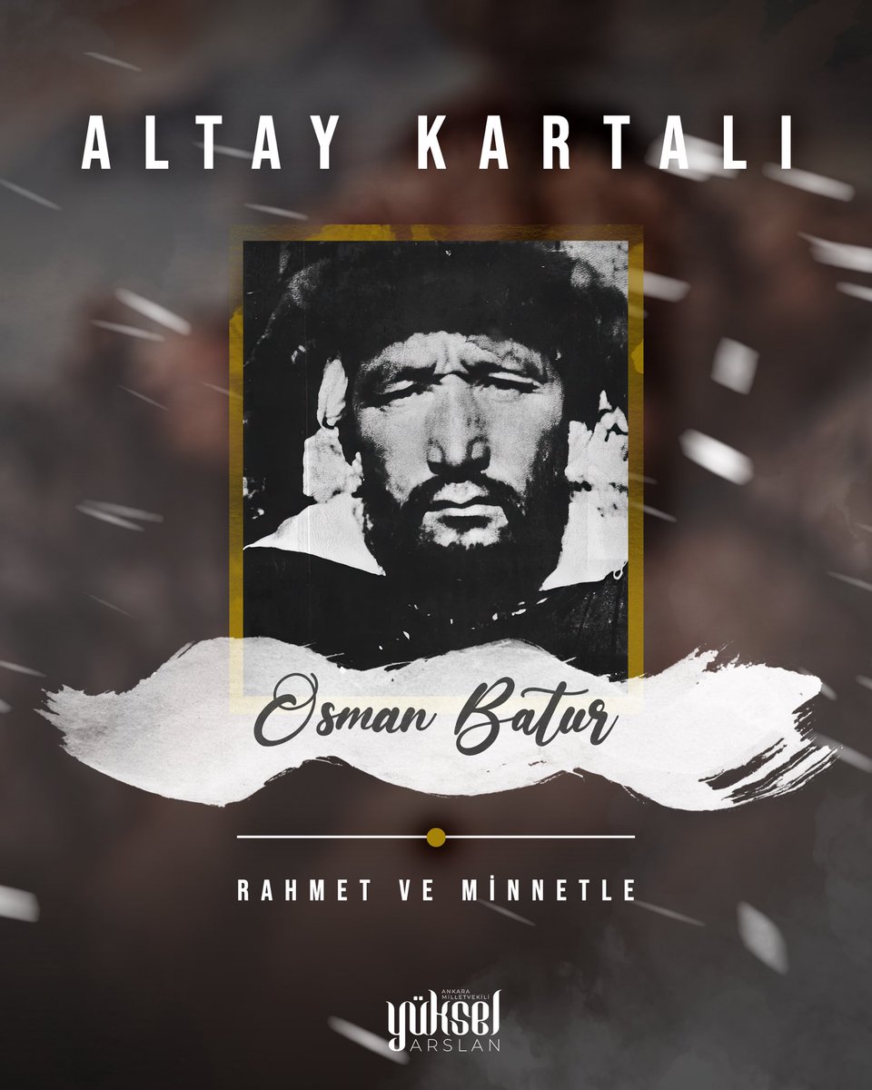 Dünya döndükçe Osman Batur'un hatırası ve mücadelesi hep yaşayacak. Altay dağlarında ve Doğu Türkistan semalarında Gökbayrak özgürce dalgalanacak. Osman Batur ve Doğu Türkistan davamız hep var olacak.