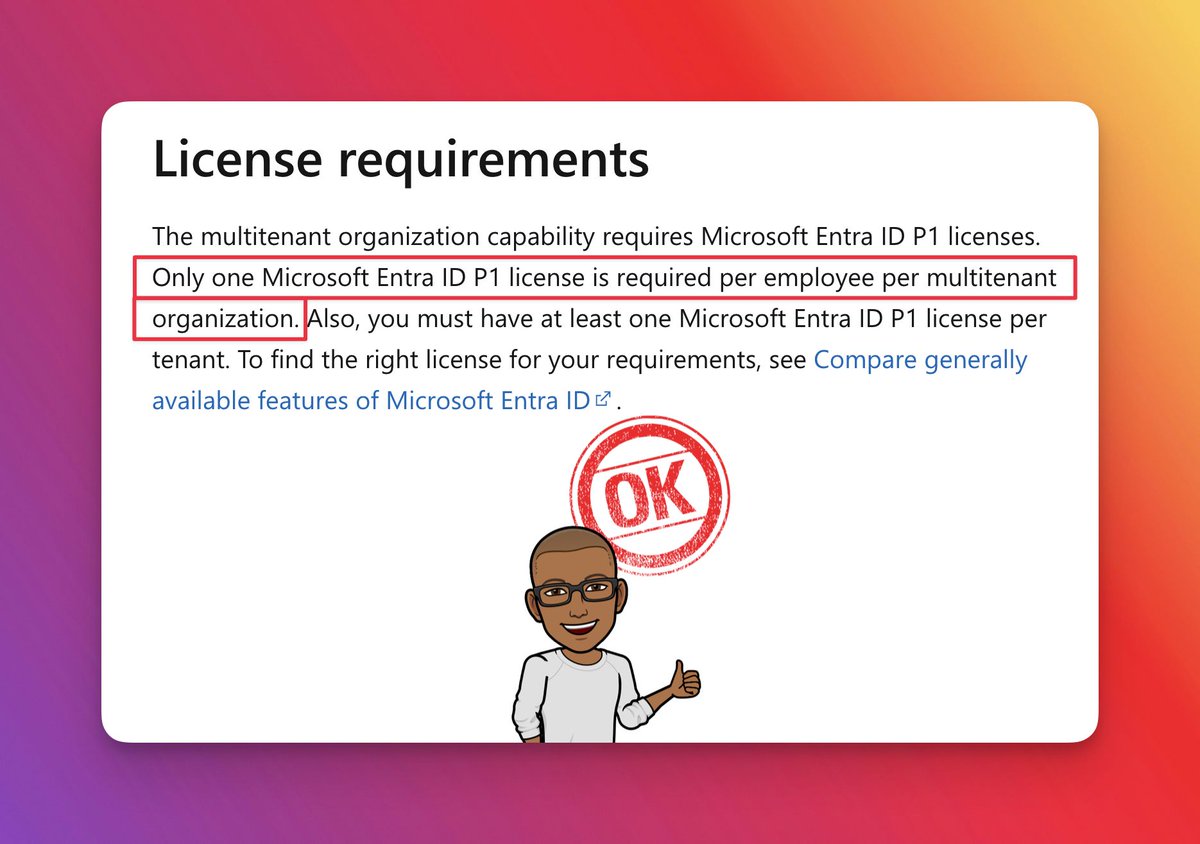 It's finally official in the docs! 👏 👇 learn.microsoft.com/en-us/entra/id…