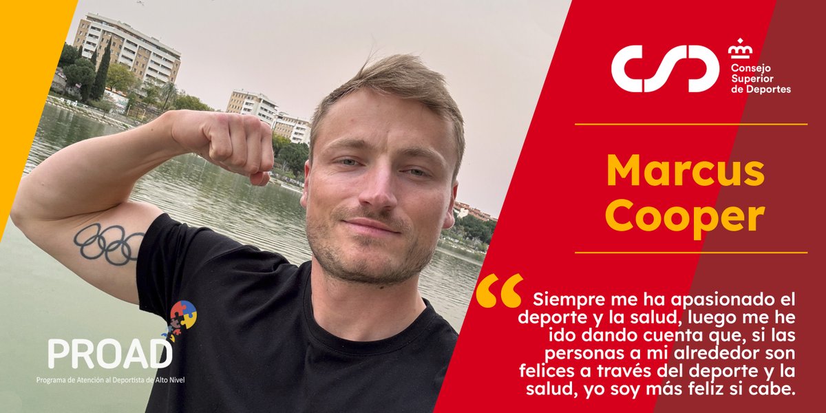 🥇 Campeón olímpico en Río y subcampeón en Tokio, @MarcusCooperW cuenta con una carrera dual ejemplar. 🚣‍♂️ El piragüista y deportista #PROAD-CSD comparte con nosotros sus expectativas hacia #París2024 y su nuevo proyecto profesional, 'Plan Cooper'. ▶️ t.ly/tH_EO