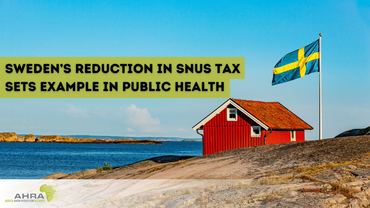 “We are delighted to see the #Swedish government implementing a sensible and pragmatic approach to tobacco harm reduction.” - @HumanDelon 

ahra.info/swedens-sets-e…

#HarmReduction #THRWorks #SmokingCessation #THR