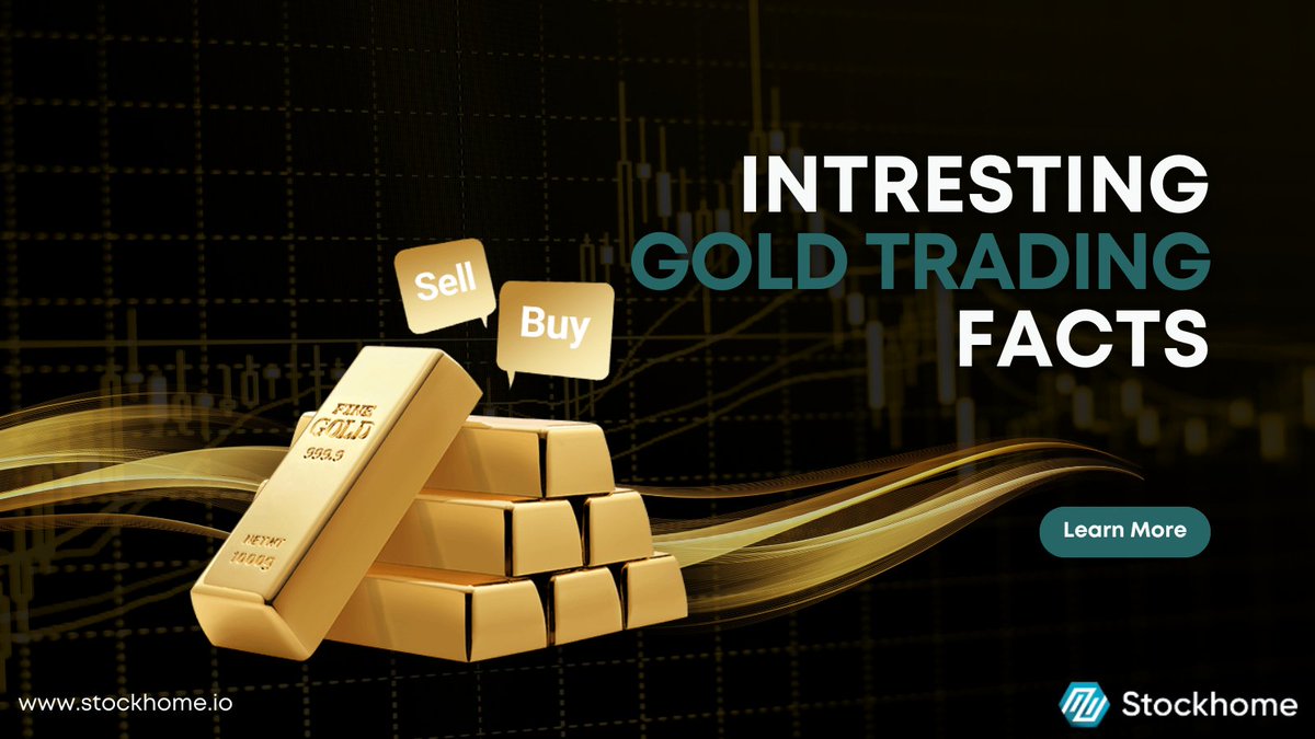 📊Some interesting facts about  #gold trading:

👉️It is traded since 3000 BC.
👉️Global hubs include London, NY, Zurich..
.
.
#goldtrading #goldtrader #goldtraders #goldmarket #commodity #commoditymarket #commoditytrader #commoditygold #trading #interestingfacts  @stockhomeio