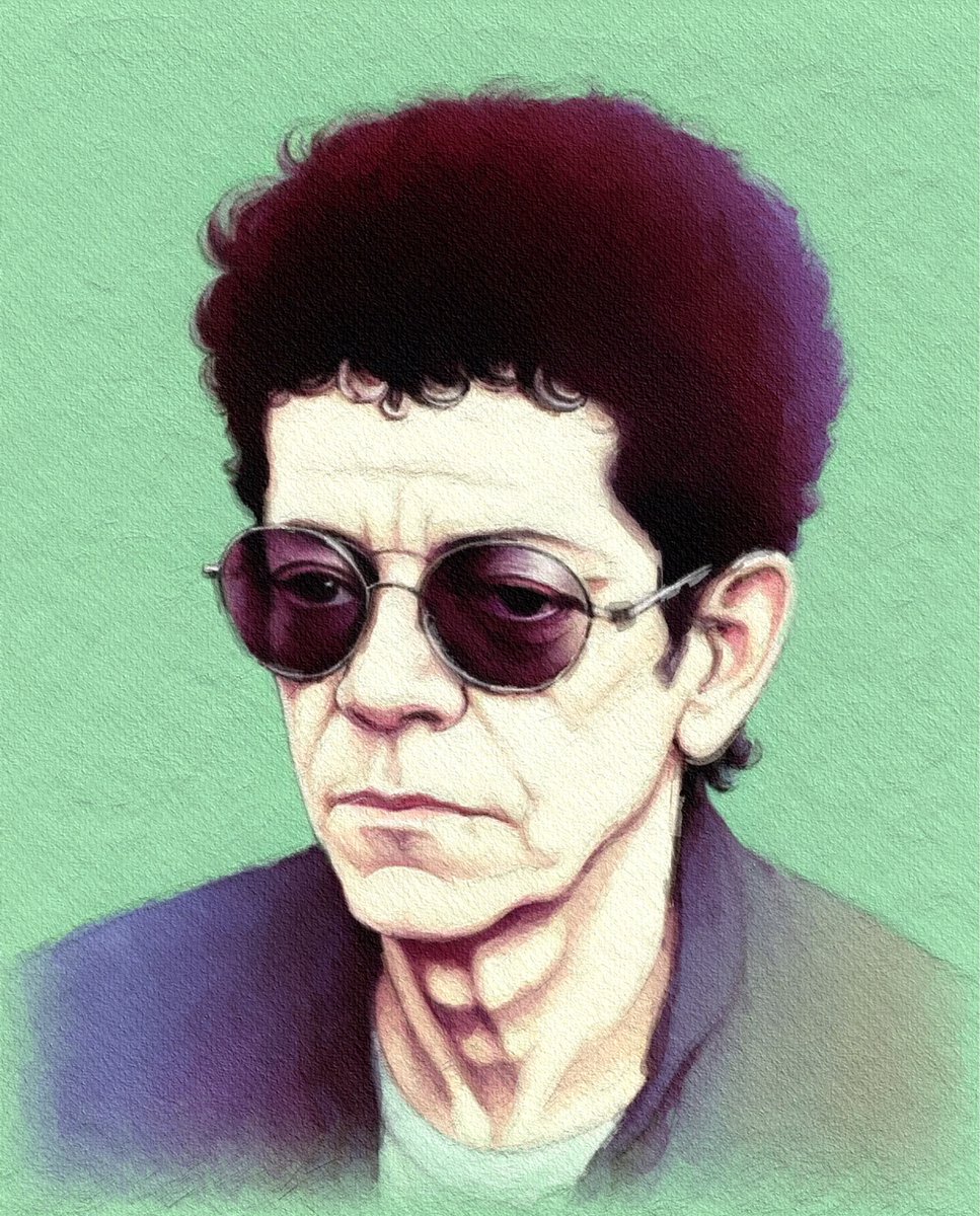 Check out this new painting that I uploaded #LouReed click here - fineartamerica.com/featured/7-lou…