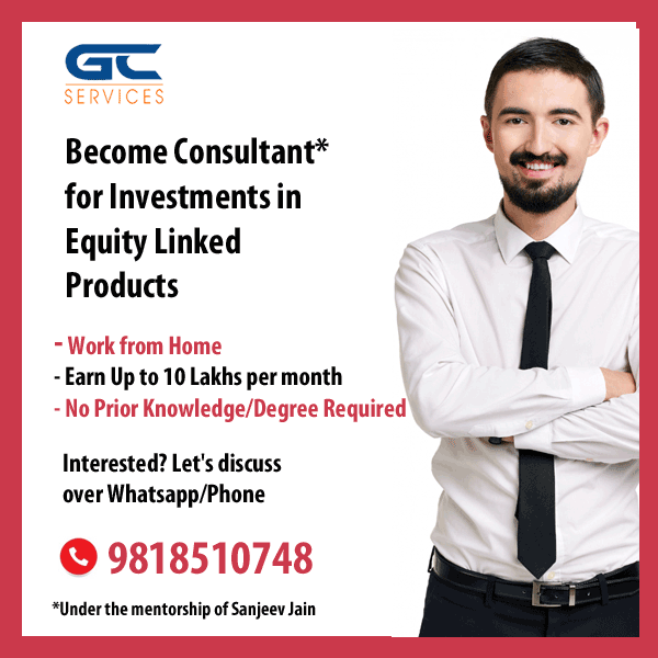 Are you passionate about finance and eager to capitalize on the booming equity market of Bharat? Do you want to work from the comfort of your home and potentially earn up to 10 Lakhs per month? #ApplyNow gcservices.co.in/work-from-home…