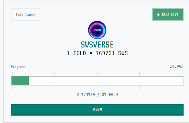 SwsVerse's tweet photo. Good morning everyone! 👋 📢10.06% of the total amount has been raised, a little more and our currency will be listed on several sites where people will be able to buy it in large numbers. 🚀🚀 #memeversx #bober #multiversx #eCompass_io #capybara #jexchange #xCards 🚀💯 https://t.co/rIQn7hFmlk