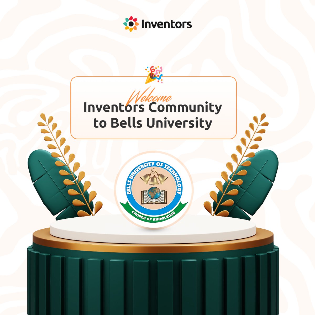 D_INVENTORS's tweet photo. Exciting news!🥳🙌

We're officially at Bells University @BellsUniGist, Nigeria! 

This is HUGE for our community, and we can't wait to connect with all the amazing tech minds there!

Get ready for events, workshops, mentorship and a whole lot of innovation!

#BellsUniversity
1/2 https://t.co/sbRJLmNsp2
