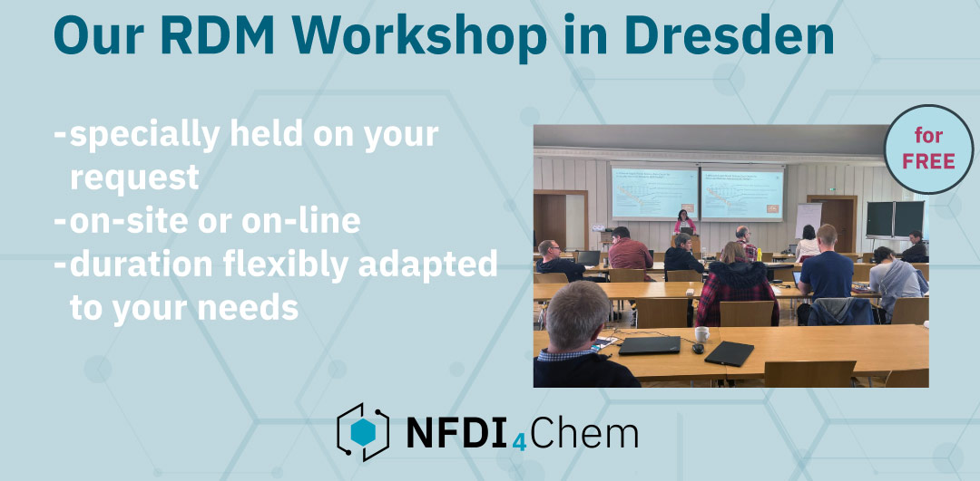 Last week we held another #workshop 'FAIR RDM: Basics for Chemists',(IPF) in Dresden. We guided 25 experienced participants through the basics of #RDM, it's good, we can customise our workshop. Interested? Just get in contact. bit.ly/45CHv9X #chemistry #chemtwitter