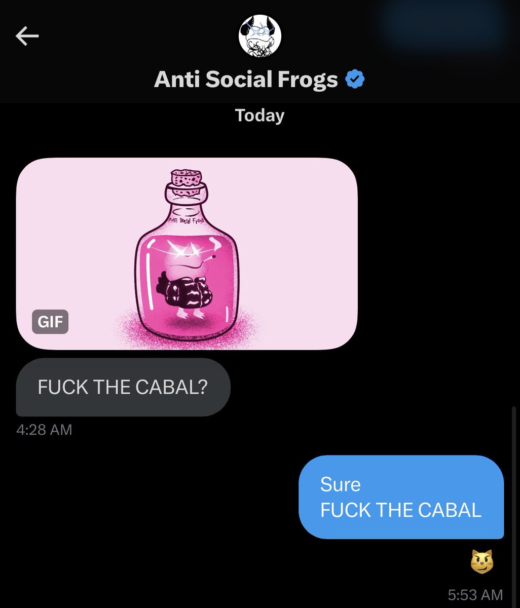 Gm from @AntiSocialFrogs FVCK THE CABAL
